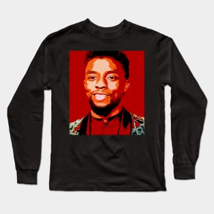 chadwick boseman Long Sleeve T-Shirt